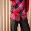 The argyle wool knit - Size up to L - Image 4