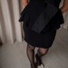 The AVELON wool sculpture dress - Size 34 - Image 3