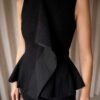 The AVELON wool sculpture dress - Size 34 - Image 5