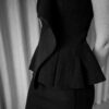The AVELON wool sculpture dress - Size 34 - Image 2