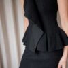The AVELON wool sculpture dress - Size 34 - Image 8