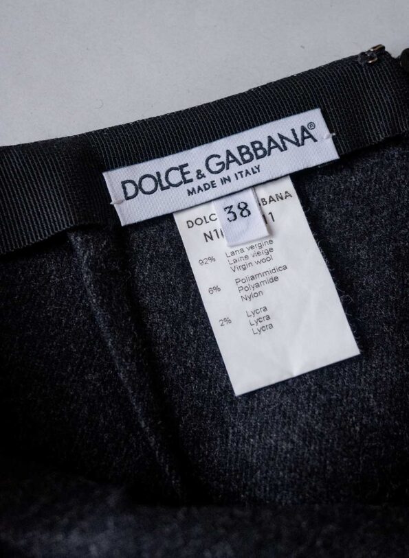The DOLCE & GABBANA pencil skirt - Size up to XS - Image 3