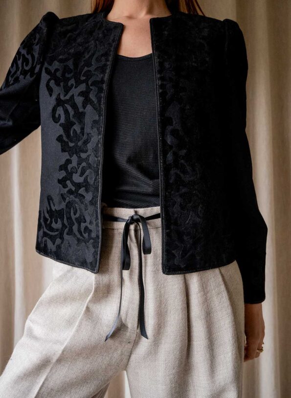 The LOUIS FERAUD paris flock blazer - size up to M - Image 10