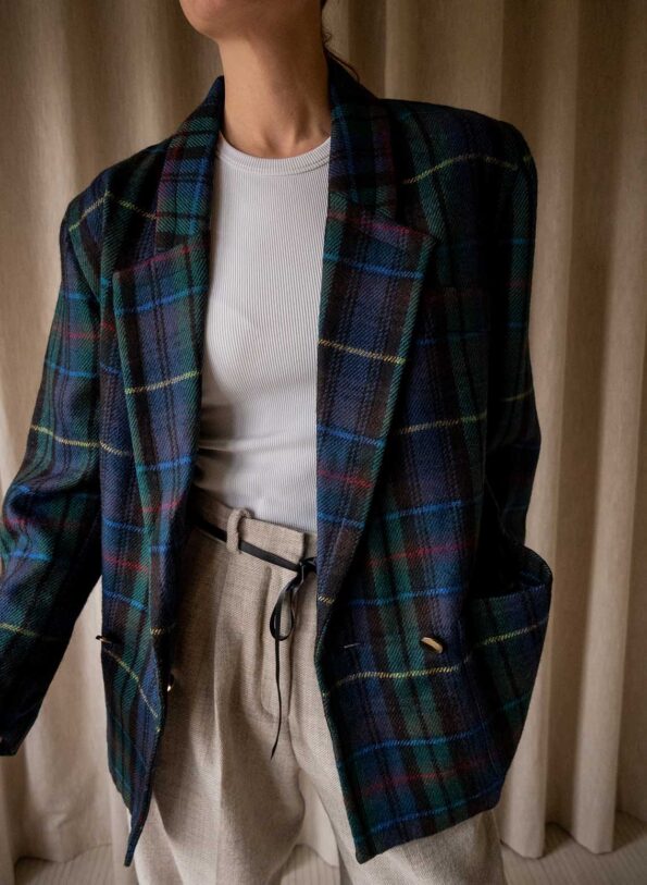 Checkered blazer - Size up to 42 - Image 8