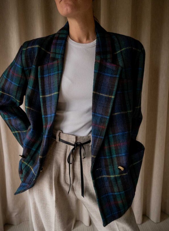 Checkered blazer - Size up to 42 - Image 7