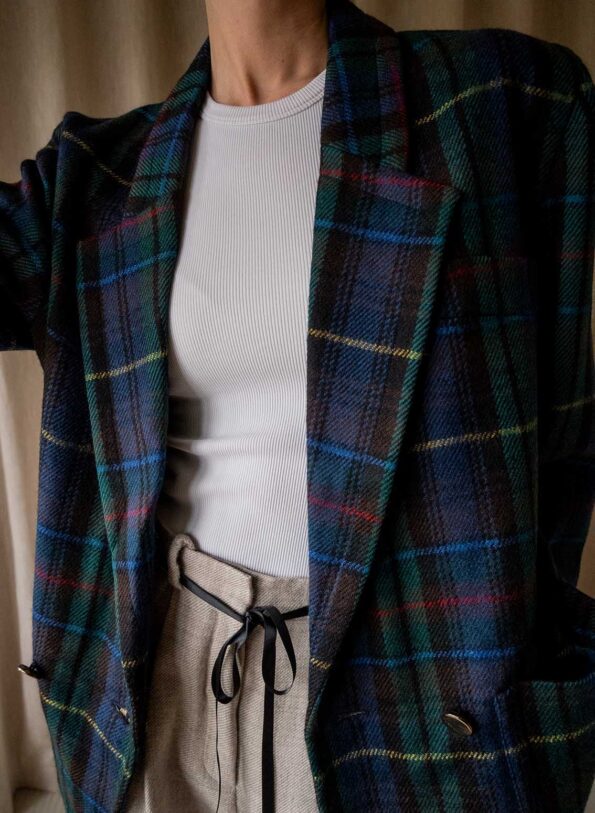 Checkered blazer - Size up to 42 - Image 6