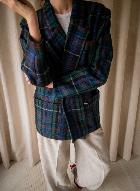 Checkered blazer - Size up to 42 - Image 9