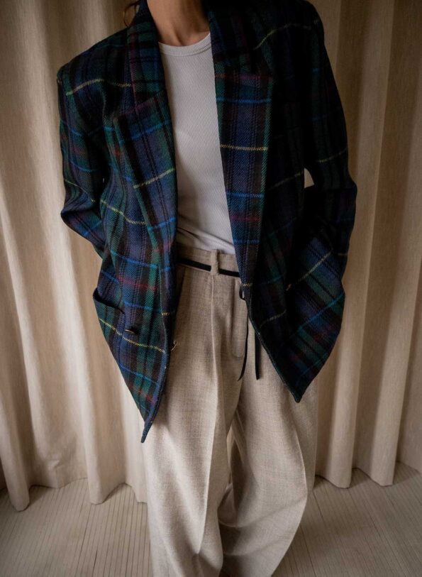 Checkered blazer - Size up to 42 - Image 10