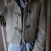 &II upcycled: The light grey double face wool duffelcoat - Size up to 40 - Image 5