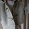 &II upcycled: The light grey double face wool duffelcoat - Size up to 40 - Image 8