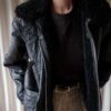 The black lammy duffle coat - Size up to 40 - Image 3
