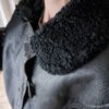 The black lammy duffle coat - Size up to 40 - Image 8