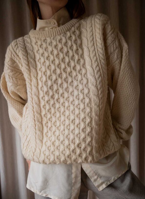 The classic 100% wool ARAN knit - Size up to 42