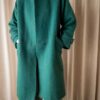 The 100% wool england made bottle green coat - Size up to 38 - Image 7