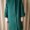The 100% wool england made bottle green coat - Size up to 38 - Image 3