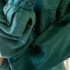 The bottle green 100% silk shirt - Size up to 42 - Image 5