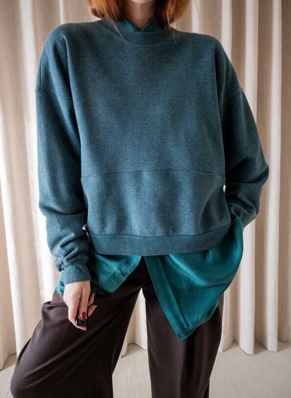 &II upcycled: The boxy fit sweat - Size up to 42 - Image 4