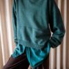 The bottle green 100% silk shirt - Size up to 42 - Image 2