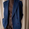 The Knitted blue blazer - Size up to 38