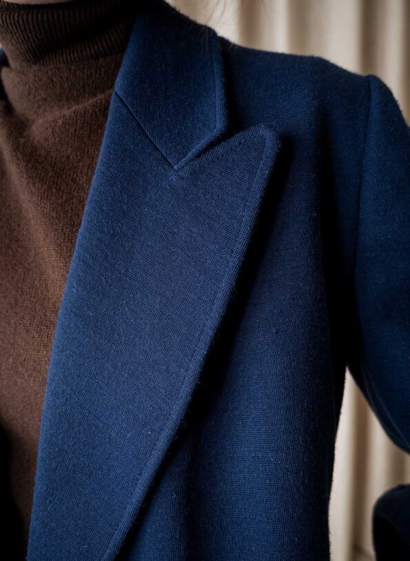 The Knitted blue blazer - Size up to 38 - Image 2