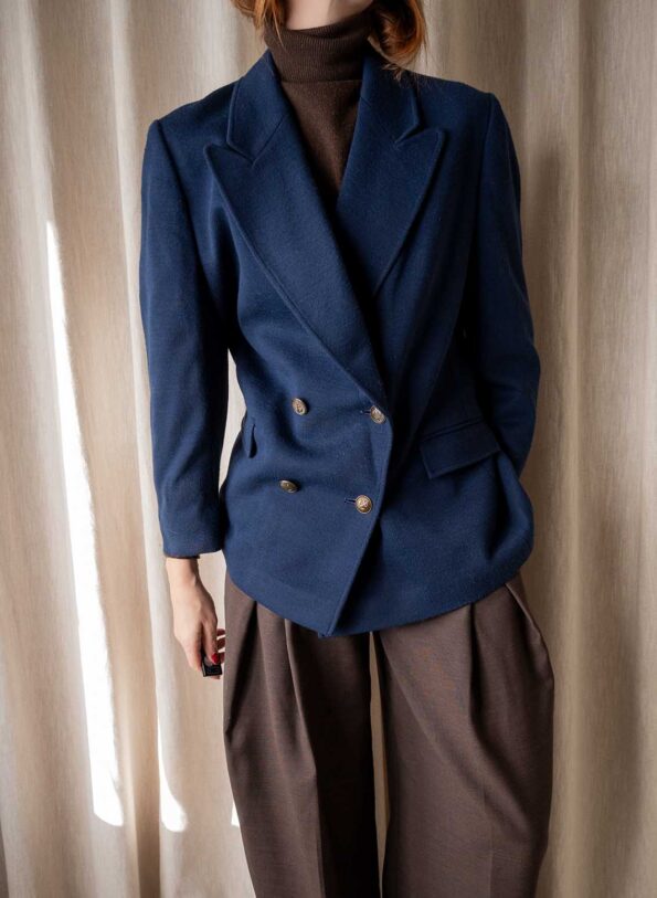 The Knitted blue blazer - Size up to 38 - Image 5