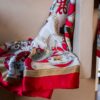 The 100% silk big scarf