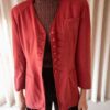 The longline blazer in burned red - Size up to 38 - Image 2
