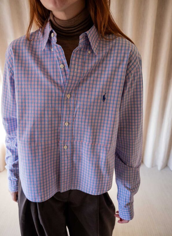 Andpause upcycled: The boxy fit Ralph Lauren shirt - Size up to 42 - Image 2