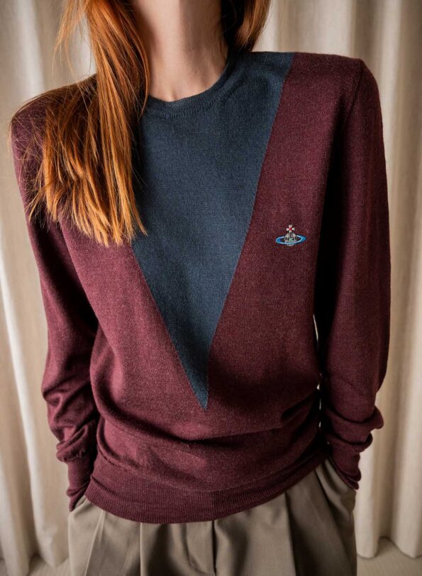 The 100% wool vintage VIVIENNE WESTWOOD jumper - Size up to M - Image 5