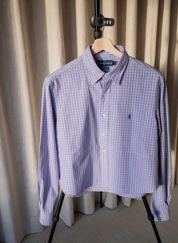 Andpause upcycled: The boxy fit Ralph Lauren shirt - Size up to 42