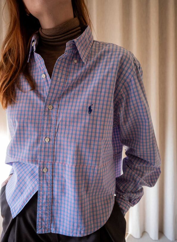 Andpause upcycled: The boxy fit Ralph Lauren shirt - Size up to 42 - Image 3