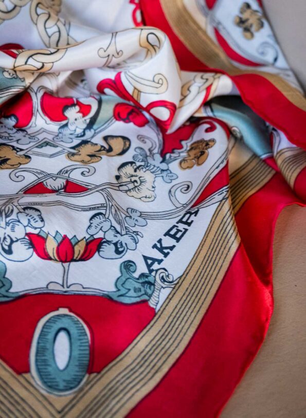 The 100% silk big scarf - Image 3