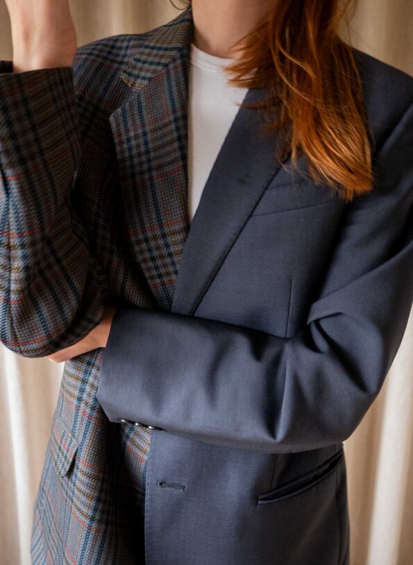 &II upcycled: The two tone blazer - Size up to 40 - Image 4