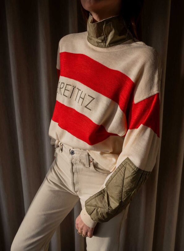 The colourblock detailed jumper - Size up to 40 - Image 2