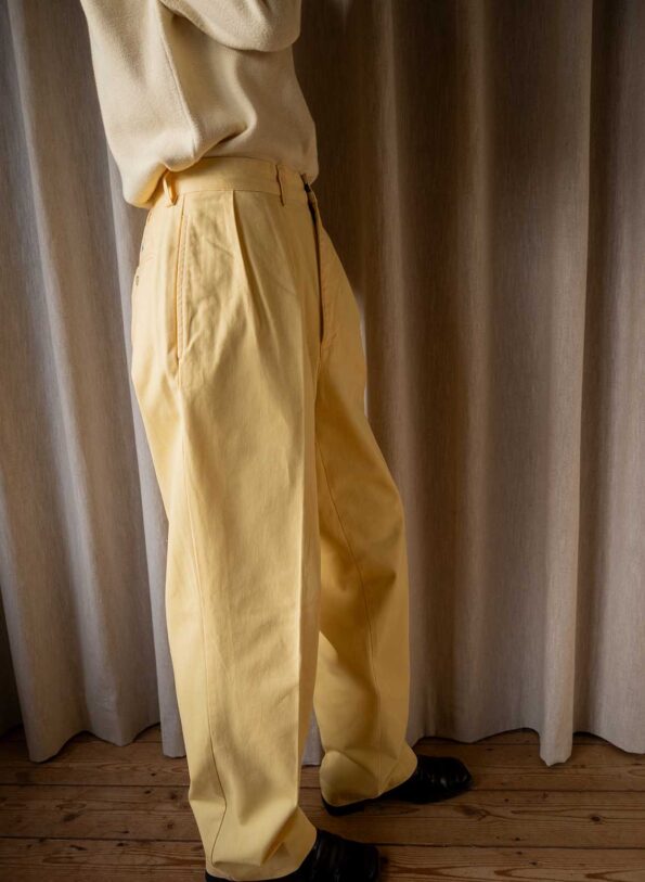 The RALPH LAUREN soft yellow pant - Size M up to L - Image 3