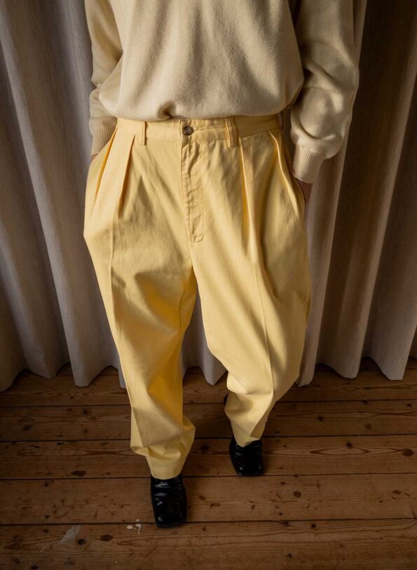 The RALPH LAUREN soft yellow pant - Size M up to L - Image 6