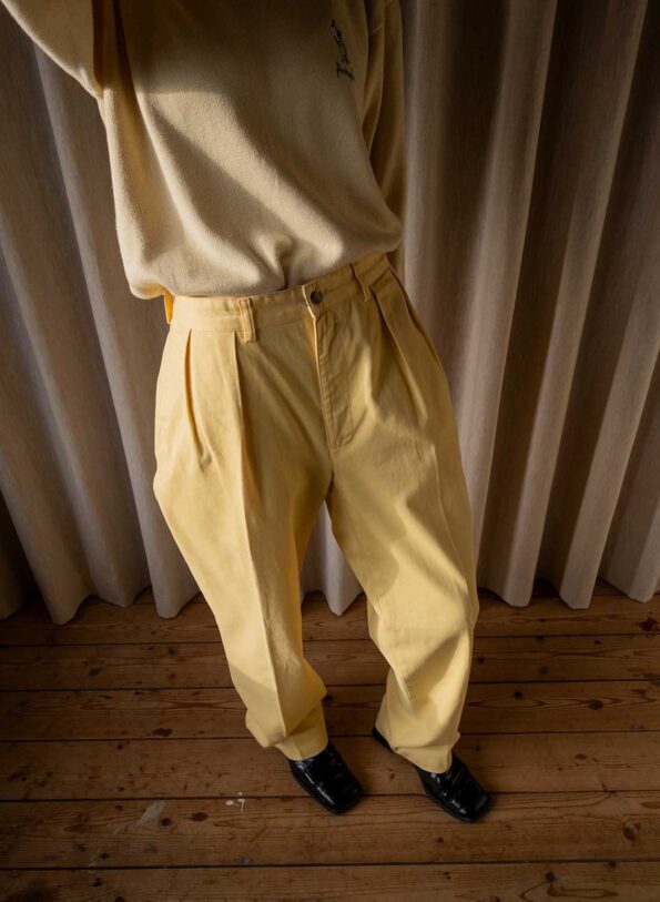 The butter yellow 100% cotton Pringle jumper - Size up to M - Image 5