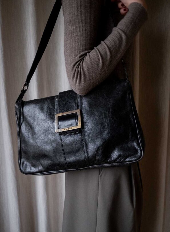 The big envelope bag in 100% leather - Image 3