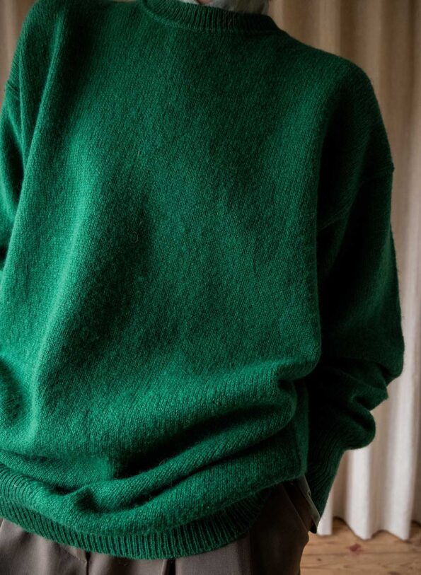 The 100% wool apple green knit - Size up to XL - Image 5