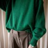 The 100% wool apple green knit - Size up to XL - Image 4