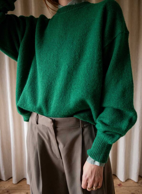 The 100% wool apple green knit - Size up to XL - Image 4