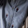The allover bear embroidered Ralph Lauren shirt - Size up to M - Image 5