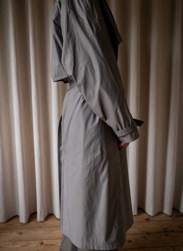 The grey trench - Size up to L - Image 6