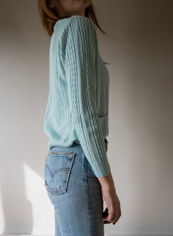 The ajour knit in wool blend - Size up to S - Image 2