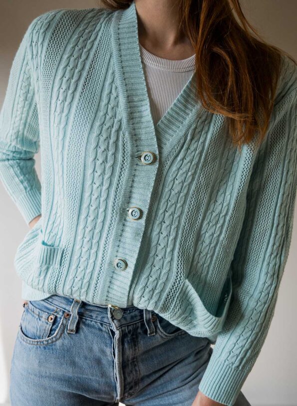 The ajour knit in wool blend - Size up to S - Image 4