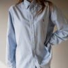 The classic light blue striped RALPH LAUREN shirt - Size up to 38
