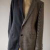 &II upcycled: The two tone blazer in beige and antra - Size up to 42 - Image 2