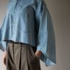 &II upcycled: The detailed sleeve denim shirt - Size up to 42 - Image 6
