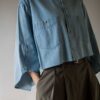 &II upcycled: The detailed sleeve denim shirt - Size up to 42 - Image 2