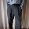 The 100% wool antra melange pleated pant - Size up to 36 - Image 2